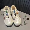 Hebilla de Piedra Mineral Nueva Estilo Coreano para Cordones Colgante Decorativo de Joya para Zapatos Hebilla Decorativa Retro Personalizada para Tenis