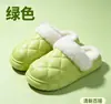 Pantuflas de algodón con logo personalizado de fábrica, de alta gama, pantuflas de EVA engrosadas, cálidas, antideslizantes, adecuadas para estudiantes, invierno, adultos, unisex y asequibles