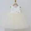 Vestido para Niña, Vestido de Princesa para Niños de Otoño e Invierno, Conjunto de Dos Piezas con Chaqueta de Manga Larga, Vestido de Dama de Honor para Primer Cumpleaños