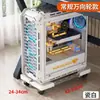 Base Móvel para Gabinete de Computador Multitamanho Tipo Reforçado com Suporte de Carga Suporte Universal para Host Doméstico/Escritório Camada Única/Multicamadas