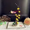 Pájaro de imitación pájaro de espuma pájaro perla pájaro urraca al por mayor decoración de sashimi pájaro plato de boda plato de sashimi decoración