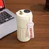 Taza de Café de Doble Uso de Aspecto Elegante, Taza Termo de Regalo de Acero Inoxidable 316, Taza Portátil para Oficina y Viaje