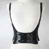Correa de Moda para Fotografía Callejera Europea y Americana Transfronteriza Cubierta para Cintura Decorativa Negra Estilo Ins Punk Correa Cruzada con Cinturón de Traje para Mujer