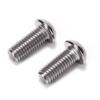 304 aço inoxidável cabeça hexacírculo hexágono parafuso DIN7380 cabeça de panela cabeça de cogumelo hexágono Bolt M3M4M5M6