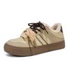 Zapatos de Lona Rojos Pelson para Mujer 2024 Nuevas Explosiones Invierno Combinación Total Zapatos Chic Leche Zapatos Casuales