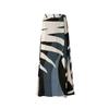 Traje de Baño Estampado con Posicionamiento Nuevo 2024 para Mujer Una Pieza Cubre Vientre Delgado Sexy Vestido Protector Solar Traje de Bikini de Playa
