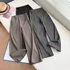 Calças de yoga com sensação de segunda pele, levemente boca de sino, alta elasticidade, levanta bumbum, modeladoras, sem constrangimento, calças cigarette esportivas, calças cropped fitness para baixinhas