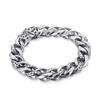 Nueva tendencia joyería de acero inoxidable moda europea y americana personalidad creativa patrón dominante de dragón serpiente acero titanio pulsera para hombre