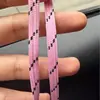Cordones Trenzados Diagonales de Colores Planos de 5 mm de Ancho para Zapatos Deportivos Casuales Zapatos de Lona Cuerda para Cordones Lanyard