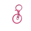 Accesorios Decorativos para Llavero de Colores Color Antidesvanecible Pintura al Horno Cierre de Langosta Figura de Mochila Colgante de Muñeca