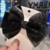 Pinza de Moño Estilo Francés Bolas de Malla Accesorios para el Cabello Celebridad de Internet Versátil Lujo Ligero Tarjeta para el Cabello Lentejuelas de Alto Grado