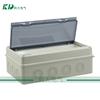 Caja de distribución de plástico para automóvil HKUST de una capa, dos capas, doble puerta, caja de interruptores impermeable para exteriores, caja de circuito 5-24