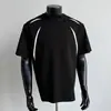 Camiseta de Manga Curta Estilo Americano para Homens, Corte Solto, Tamanho Grande, Verão 2026, Marca Americana da Moda, Top Fresco e Estiloso