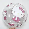 Suministro transfronterizo globos bobo de 20 pulgadas con estampado de dibujos animados para decoración de bodas, arreglos de cumpleaños, globos bobo transparentes