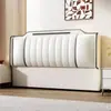 Nuevo Modelo de Cabecero Acolchado con Cabecero y Respaldo de Madera Maciza de Pie Integrados, Cabecero Acolchado, Cabecero Se Vende por Separado