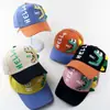 Gorra de béisbol de dinosaurio pequeño de dibujos animados coreanos para niños, sombrero de sol de verano 2021, suministro transfronterizo A375