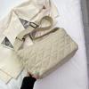Bolsa Popular Feminina 2024 Nova Ins Moderna Super Arrasadora Bolsa de Tecido de Nylon Combina com Tudo Grande Capacidade Ombro Transversal