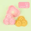 Moldes para Galletas 3D Serie Año Nuevo, Moldes Realistas para Galletas DIY con Diseño de Prensa Tridimensional, Materiales Seguros, Fáciles de Limpiar