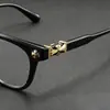 Gafas de montura negra lujosas y de alta gama, anti luz azul, ultraligeras, un potenciador de belleza natural, hace que el rostro parezca más pequeño, unisex, montura para gafas sin graduación