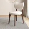 Silla de comedor de madera maciza nórdica para el hogar, restaurante, hotel, mesa de comedor, silla y taburete modernos minimalistas de la fábrica original