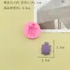 Molde de silicona para vela de chocolate, molde de tortuga tridimensional 3D, para muñeca de yeso, venta al por mayor, disponible en stock