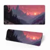 Mouse Pad Paisagem Impressa Extra Grande Venda Quente Transfronteiriça Borracha Natural Antiderrapante Borda Espessada Tapete de Mesa Dropshipping