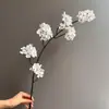 Venda Direta da Fábrica Flor de Pera Simulação Atacado Decoração Zen Modelo de Quarto Hotel B&B Decoração Flores Artificiais Flores de Mesa Flor de Cerejeira