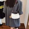Bolso Bandolera Media Luna con Diseño Nicho Estilo Francés, Moda Versátil para el Día a Día, Hermoso Bolso de Hombro Único, Bolso de Mano para Mujer