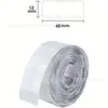 Nuevas Pegatinas Térmicas Láser 12*40 Adecuadas para D30/P15 Papel de Etiqueta Térmica Mini Autoadhesivo de Colores