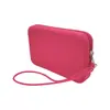 Nueva Bolsa de Almacenamiento Multifuncional de Gran Capacidad con Cuerda para Llevar, Bolsa de Cosméticos Sencilla, Billetera Larga de Silicona Transfronteriza