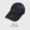 Gorra de Béisbol Solar de Verano con Malla para Mujer Protección Solar al Aire Libre Visera de Pato Hombre Transpirable Recargable Gorra Sombrero con Ventilador de Protección Solar