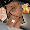 Colección de Bufandas de Mohair de Color Sólido de Otoño e Invierno, Bufandas Atmosféricas Estilo Coreano, Bufandas Chal Ampliadas y Engrosadas al por Mayor