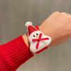 Decoraciones Navideñas Alce Anillo Pop Pulsera Niños de Jardín de Infancia Disfraz Festivo Pequeño Regalo Regalo Anillo para el Cabello de Dibujos Animados