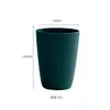 Taza de Paja de Trigo Más Vendida Transfronteriza, Taza Simple con Patrón Digital para el Hogar, Taza de Plástico Grande para el Hogar, Taza para Cepillarse los Dientes para Dormitorio