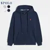 2025 Venta al por mayor transfronteriza Chaqueta con capucha de terciopelo para hombre con cremallera Moda Otoño e Invierno Bordada Sudadera casual para hombre