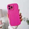 Adecuado para Apple 16 13 12 11 xs Ola Grande Simple Esmerilado tpu Carcasa para Teléfono Móvil Orificio Fino Protección Ojos Cubierta Suave