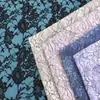 [Encaje Yuchang] Tela de Encaje Negra Color Claro Base para Vestido Camisa de Vestir Camisa Running Primavera y Verano Nuevo