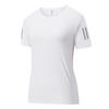 Camiseta de seda gelada masculina e feminina, nova camisa de verão, secagem rápida, respirável, antibacteriana, para casal, esportes, lazer, corrida, meia manga