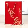Peixe Dragão Dourado Óleo de Cozinha Macarrão de Arroz Sacola de Presente Embalagem de Presente Souvenir Frascos Pequenos Produtos de Ano Novo Conjunto de Caixa de Presente Venda por Atacado Compra em Grupo