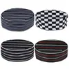 Gorra de trabajo para restaurante de sushi Cocina japonesa Meseros y meseras de restaurante japonés Color sólido Chef Halal Negro y blanco Gorra de trabajo