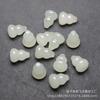 Pingente de Aventurina Transparente Cor de Água Natural 10X15mm Acessórios para Pulseira Colar Brincos DIY