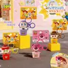 Chaveiro Pingente Botão de Luz e Som Original Disney Toy Story 5 Ornamento para Mochila Brinquedo Descompressão Venda por Atacado