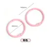 Colgante Pindou Buscando Amor Accesorios Anillo de Resorte Aro Abierto Cadena de Extensión Cadena de Cuentas Llavero con Cascabel Cierre Accesorios DIY