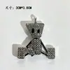 Colgante de Marioneta Estilo Xue Zhiqian Collar de Acero de Titanio Ins Minimalista Hip-Hop Personalidad Cadena para Suéter de Hombre de Moda