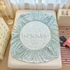 Sábana bajera nueva estampada, una pieza, grado A, apta para bebés y niños pequeños, cubre completamente la cama, protector de colchón, sábana, ropa de cama