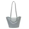 Bolso tejido de mujer transfronterizo 2026, bolso Longchamp de moda, bolso de hombro y cruzado de moda tipo 'dumpling', bolso de mano para la ciudad, bolso pequeño cuadrado