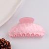 Pinza para el pelo grande Golais estilo francés color macarrón para un recogido fresco y dulce, accesorio para el pelo de tiburón para mujer