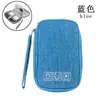 Bolsa Digital Portátil para Viajes de Negocios Bolsa de Almacenamiento Portátil Multiusos Resistente al Desgaste Alimentador Portátil Auriculares Almacenamiento de Artículos Varios
