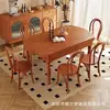 Mesa de comedor cuadrada-redonda de estilo medieval de doble uso con patas de madera tallada negras, plegable y extensible, para comedor del hogar, mesa de comedor para 6 personas