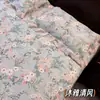 2026 Nuevo Estilo Estilo Francés Fresco Floral Encaje Todo Algodón Estampado Lavable a Máquina Cubre Cama Juego de Tres Piezas Puro Algodón Cubre Cama Estilo Francés